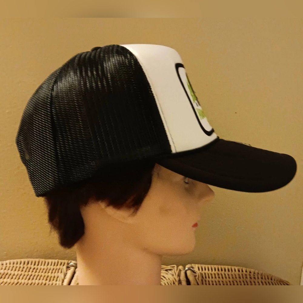 Bob Ross Happy Little Trees Trucker cap hat & t-shirt Otto Famous Foam Front - Picture 9 of 11